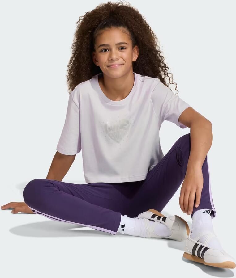 Adidas EVERYDAY GLAM KORTER GRAPHIC T-SHIRT JUNIOR - Foto 4