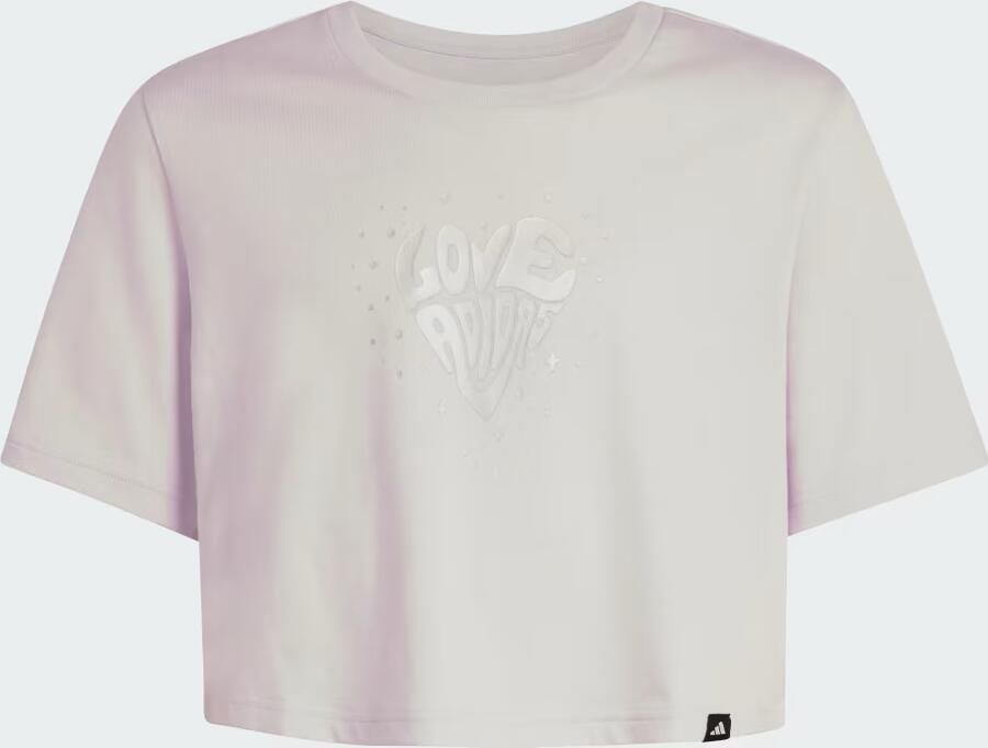 Adidas EVERYDAY GLAM KORTER GRAPHIC T-SHIRT JUNIOR - Foto 5