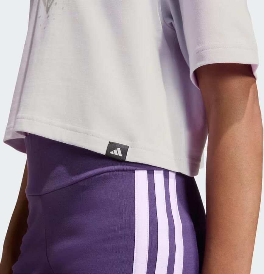 Adidas EVERYDAY GLAM KORTER GRAPHIC T-SHIRT JUNIOR - Foto 3