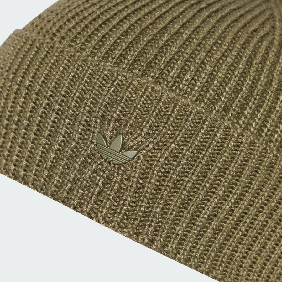 Adidas Originals Everyday Icons Beanie Unisex Mutsen groen Maat OSFM Accessoires