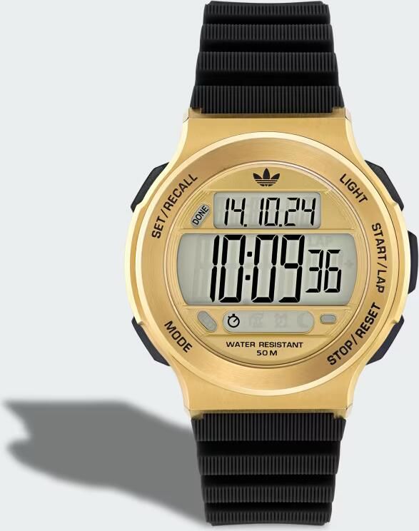 Adidas Originals Chronograaf EXPRESSION THREE DIGITAL Quartzhorloge polshorloge herenhorloge dameshorloge siliconen armband stopfunctie - Foto 5