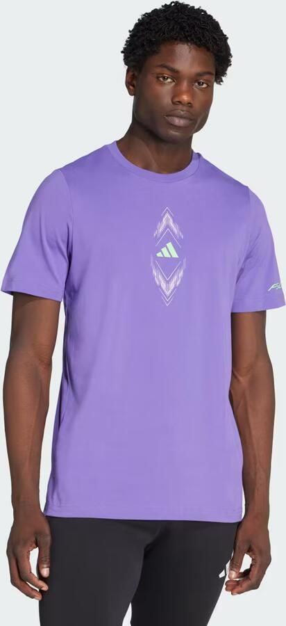 Adidas T-shirt Korte Mouw T-shirt F50 Graphics on Chest and Sleeve