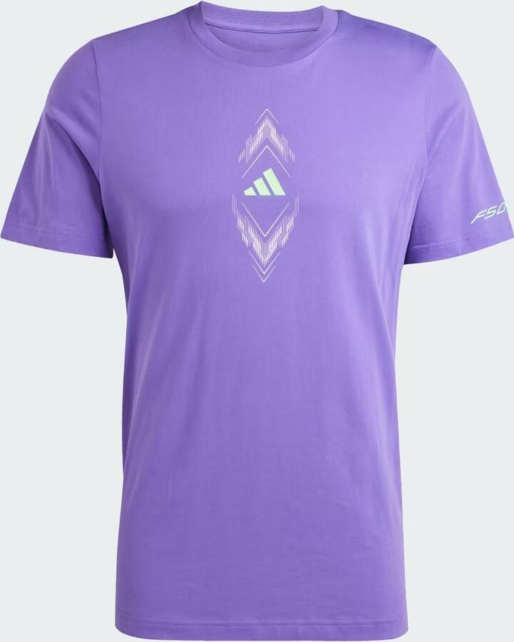 Adidas T-shirt Korte Mouw T-shirt F50 Graphics on Chest and Sleeve - Foto 3