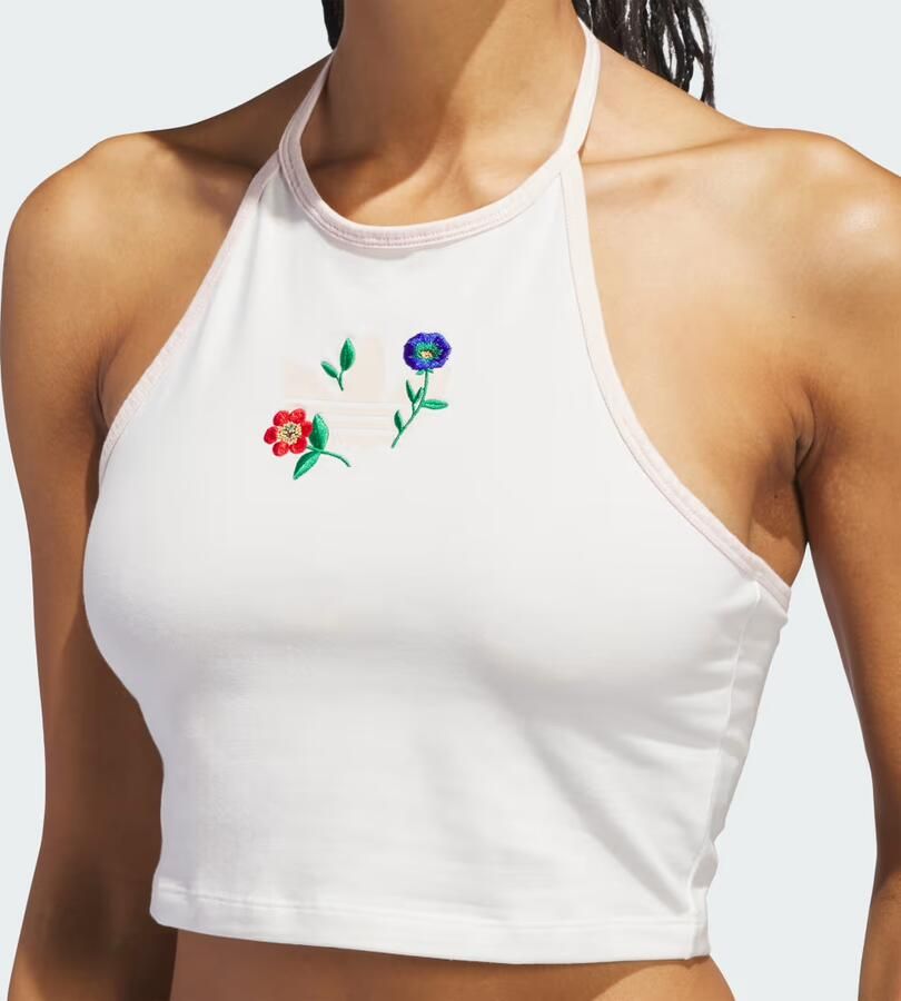 Adidas Fashion Graphics Floral Halter Neck Top - Foto 3