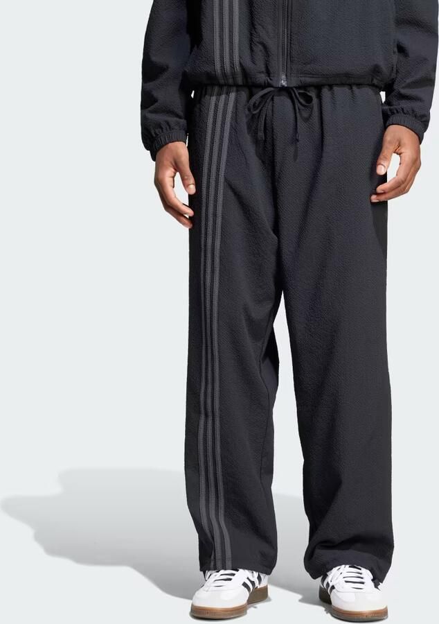 Adidas Fashion Seersucker Firebird Trainingsbroek Zwart- Heren Zwart - Foto 7