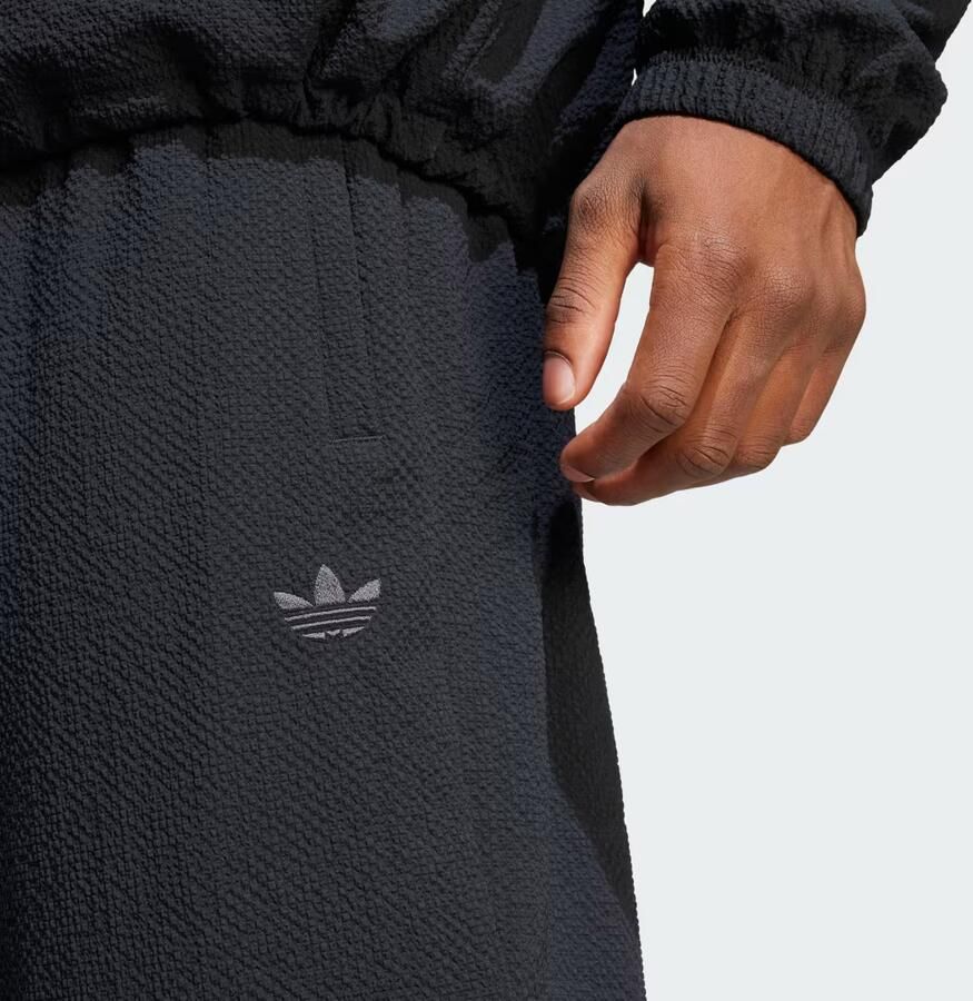 Adidas Fashion Seersucker Firebird Trainingsbroek Zwart- Heren Zwart - Foto 2