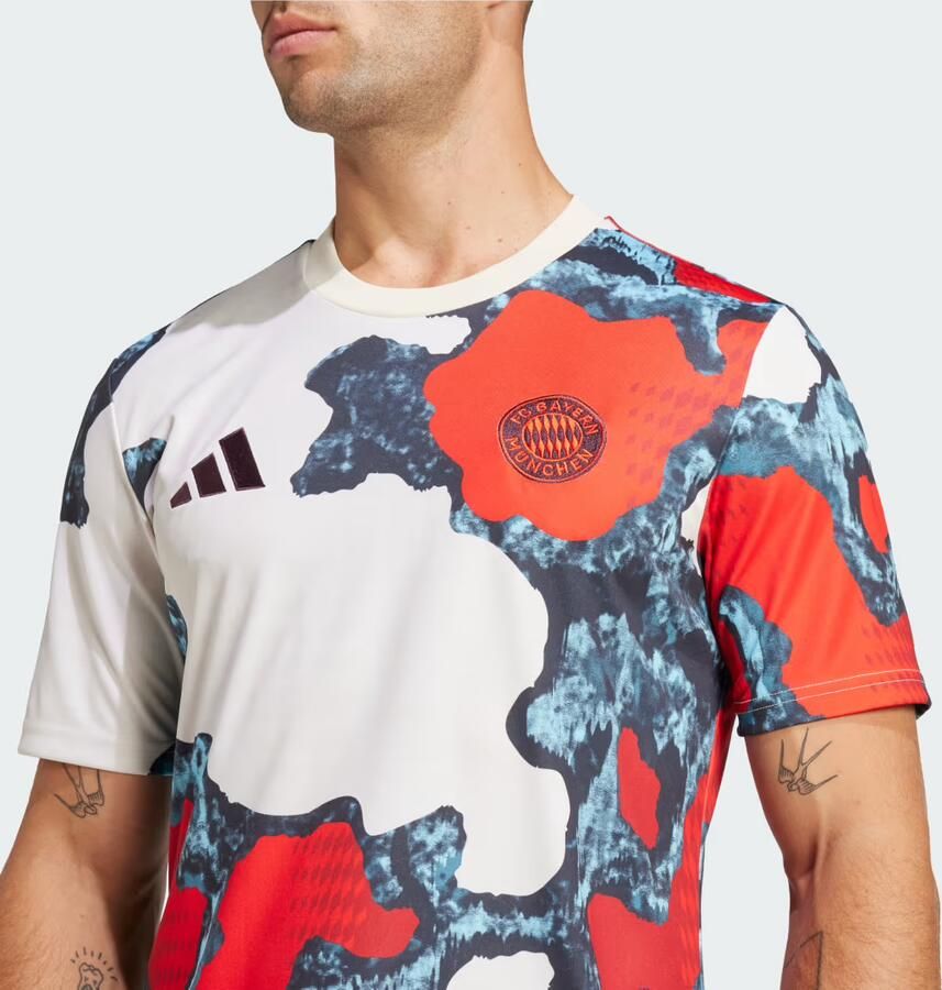 Adidas FC Bayern Munich Pre Match Shirt Rood- Heren Rood