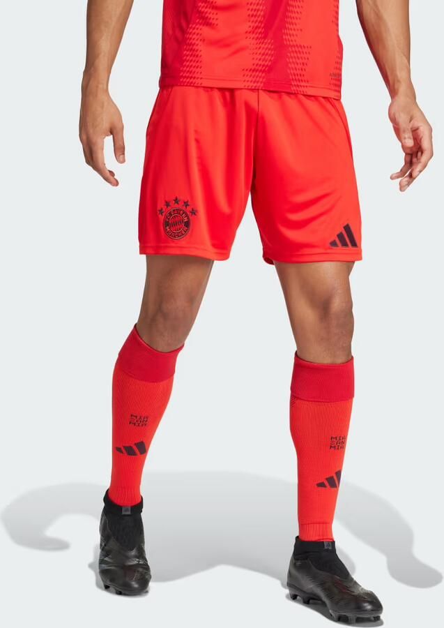 Adidas FC Bayern München 24 25 Thuisshort Rood- Heren Rood - Foto 6