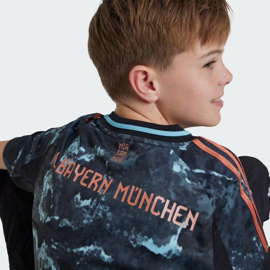 Adidas Perfor ce junior FC Bayern München voetbalshirt Sport t-shirt Zwart Polyester V-hals 128 - Foto 2