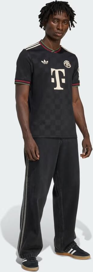 Adidas Originals FC Bayern Munich 2025 26 Third Shirt Zwart- Heren Zwart - Foto 7