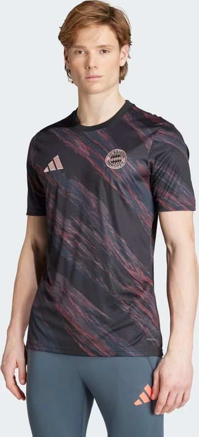 Adidas FC Bayern Munich Pre Match Shirt Zwart- Heren Zwart - Foto 5