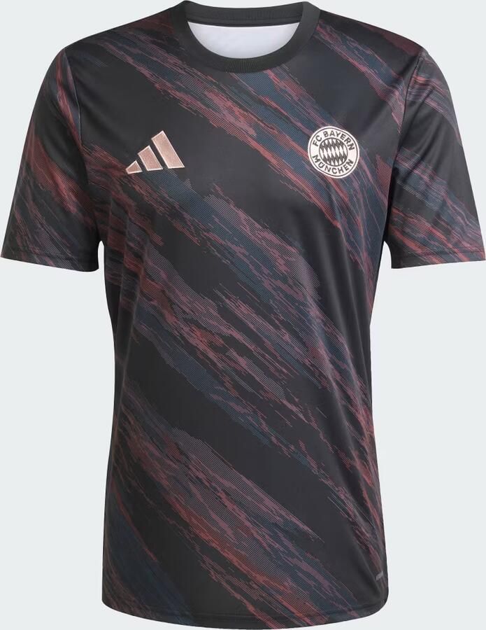 Adidas FC Bayern Munich Pre Match Shirt Zwart- Heren Zwart - Foto 2