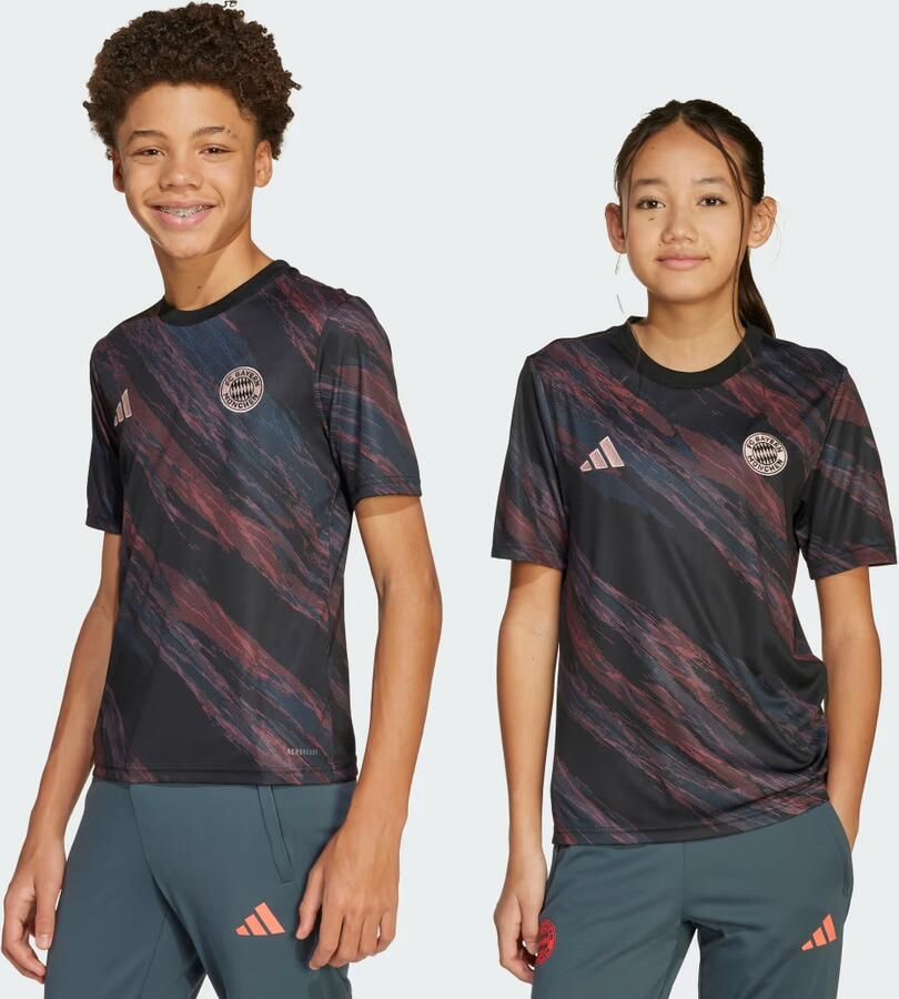 Adidas Onderhemden Maillot enfant Bayern Munich Preshi 2025 26 - Foto 6