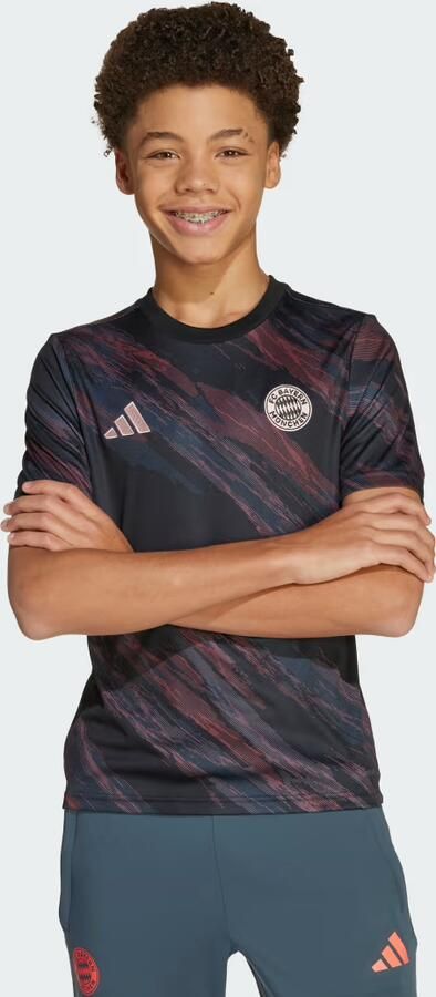 Adidas Onderhemden Maillot enfant Bayern Munich Preshi 2025 26 - Foto 5
