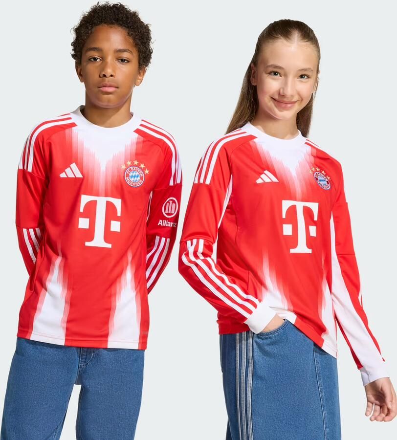 Adidas FC Bayern München 25 26 Thuisshirt met Lange Mouwen