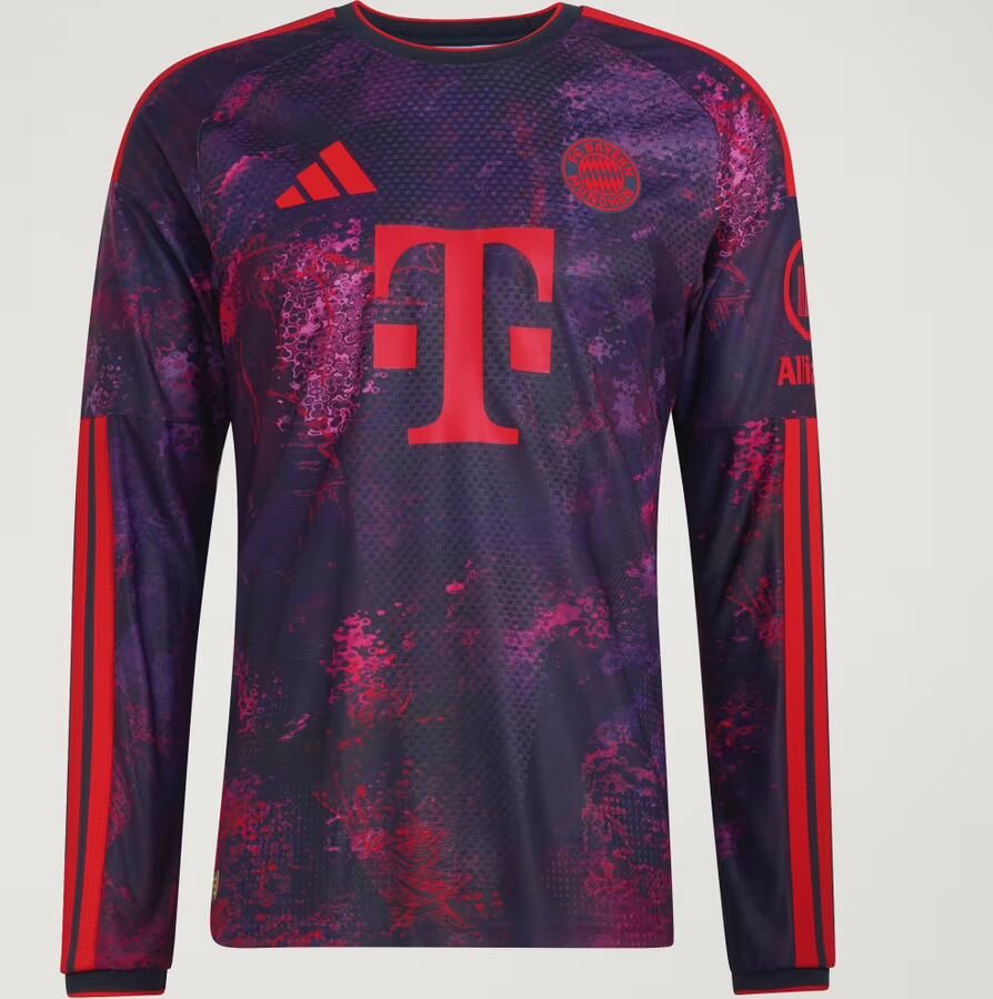 Adidas FC Bayern München 26 27 Authentiek Derde Shirt met Lange Mouwen - Foto 3