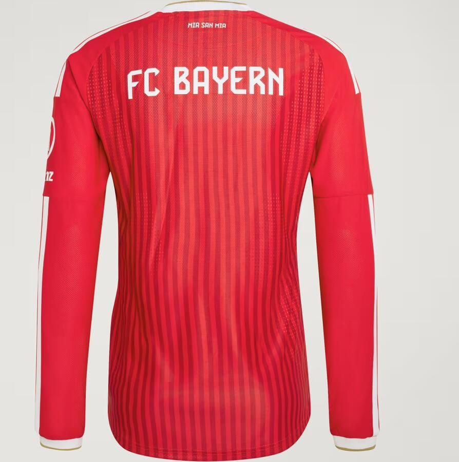 Adidas FC Bayern München 26 27 Authentiek Thuisshirt met Lange Mouwen - Foto 6