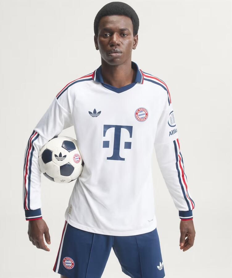 Adidas FC Bayern München 26 27 Authentiek Uitshirt met Lange Mouwen
