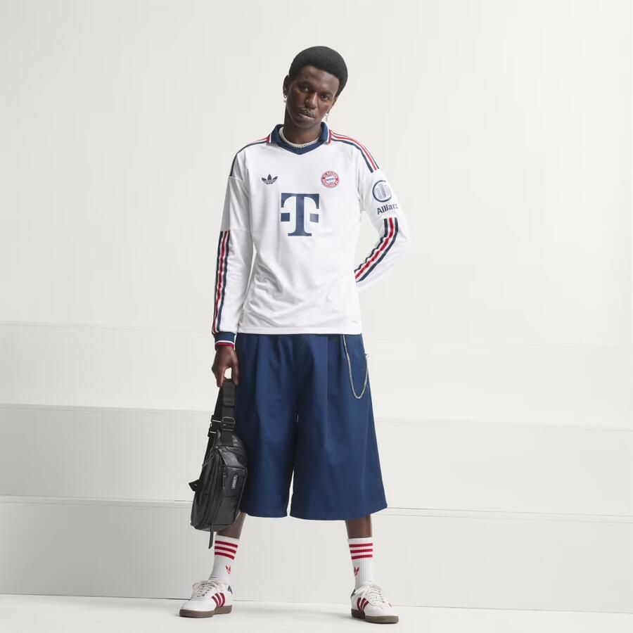 Adidas FC Bayern München 26 27 Authentiek Uitshirt met Lange Mouwen - Foto 2