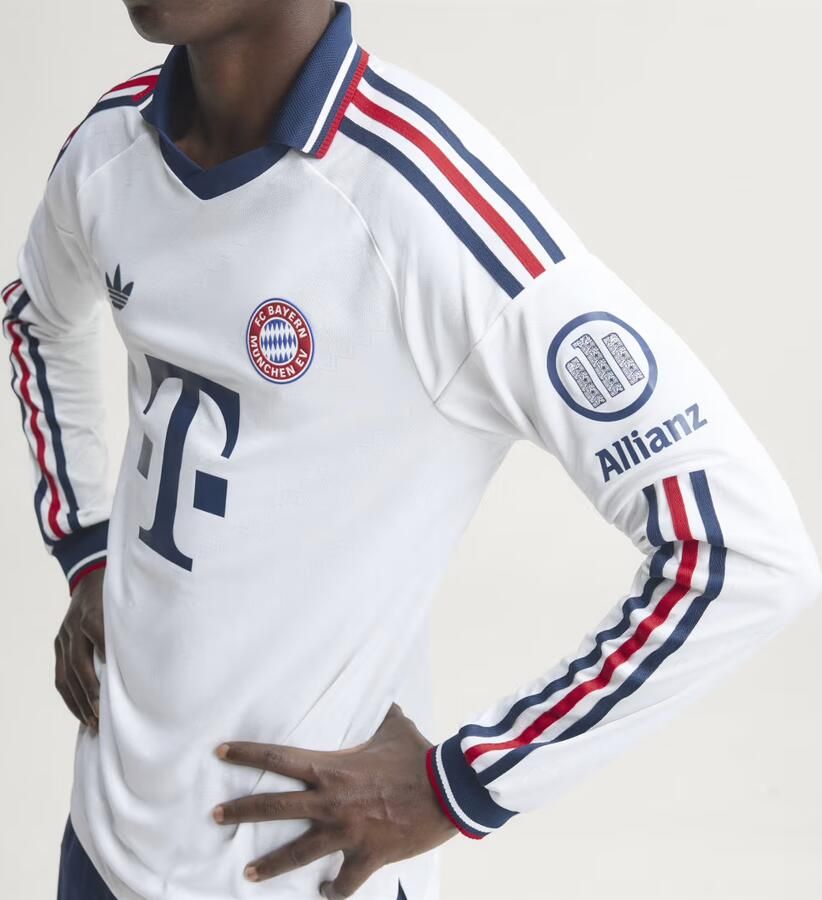 Adidas FC Bayern München 26 27 Authentiek Uitshirt met Lange Mouwen - Foto 5