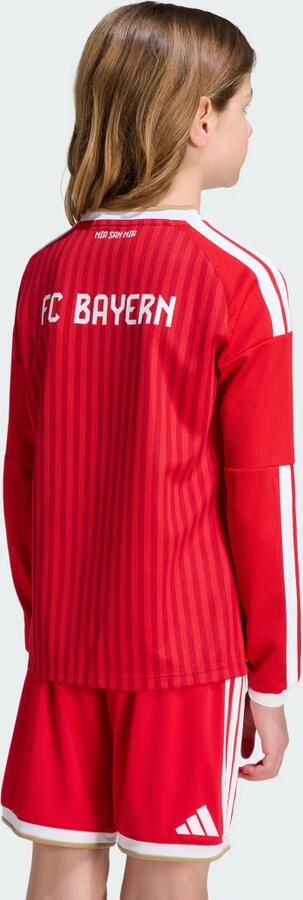 Adidas FC Bayern München 26 27 Thuisshirt met Lange Mouwen Kids - Foto 6