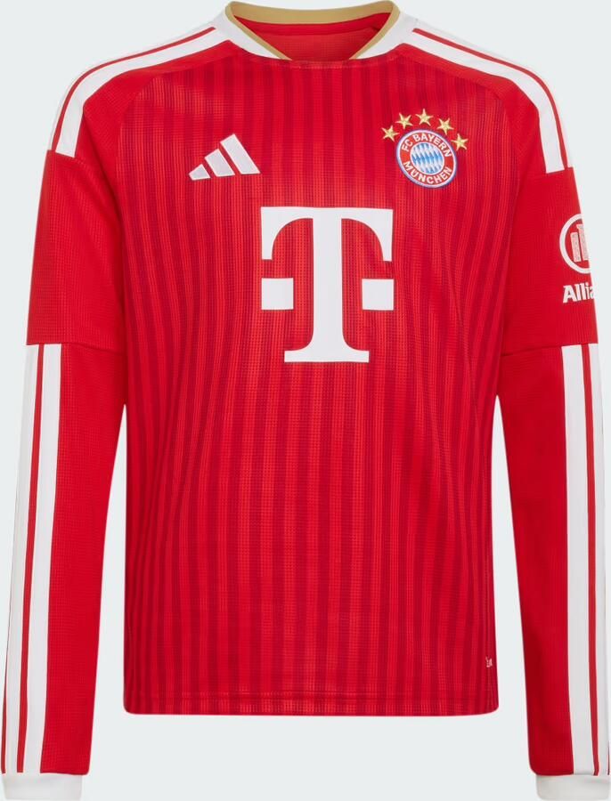 Adidas FC Bayern München 26 27 Thuisshirt met Lange Mouwen Kids - Foto 4