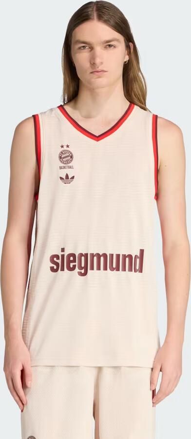 Adidas FC Bayern München Basketbal Uitshirt