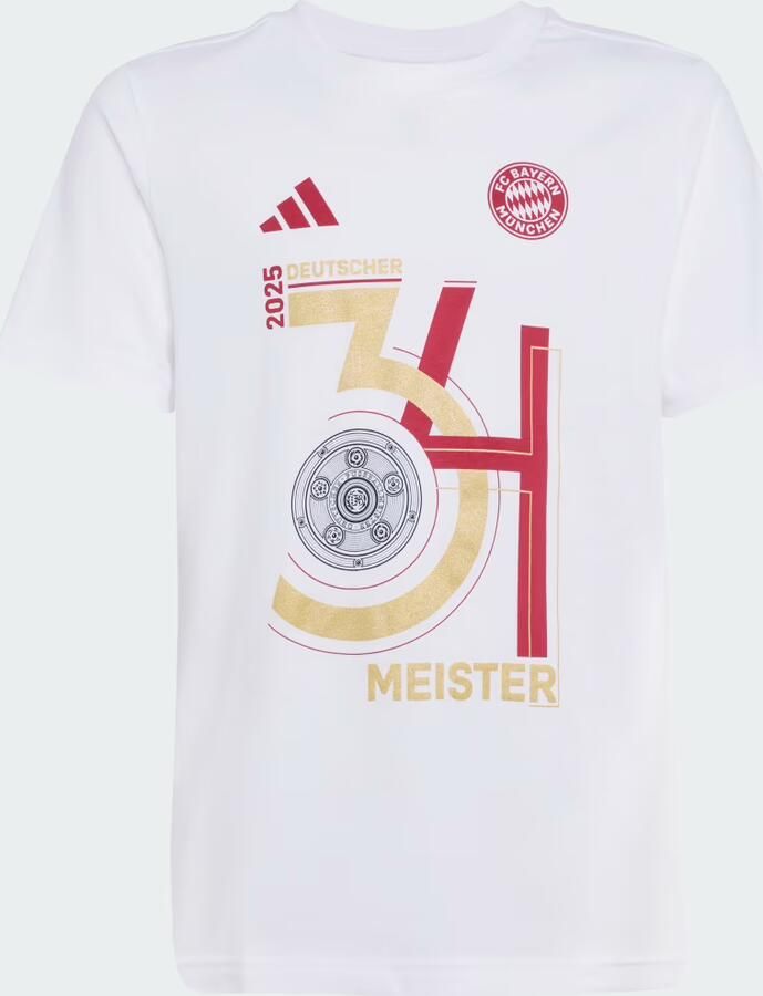 Adidas FC Bayern München Championship Winner T-shirt Jeugd