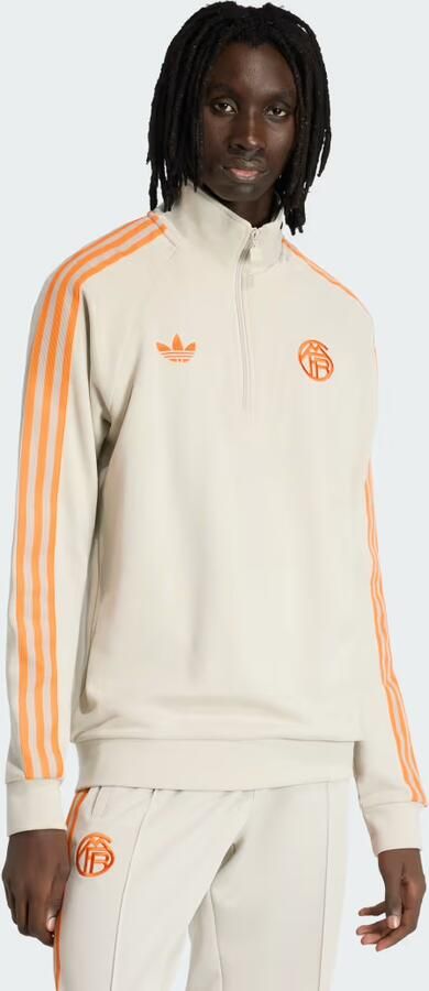 Adidas FC Bayern München Originals Sweatshirt met Halflange Rits