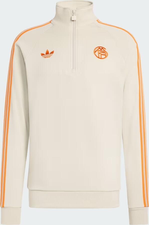 Adidas FC Bayern München Originals Sweatshirt met Halflange Rits - Foto 3