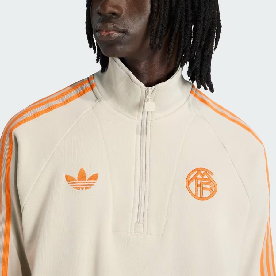 Adidas FC Bayern München Originals Sweatshirt met Halflange Rits - Foto 2