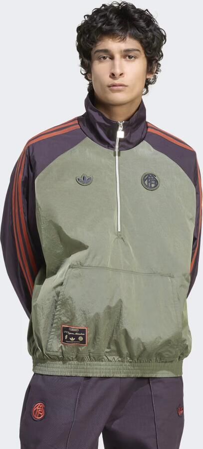 Adidas Originals FC Bayern Munich Icons Jacket Groen- Heren Groen