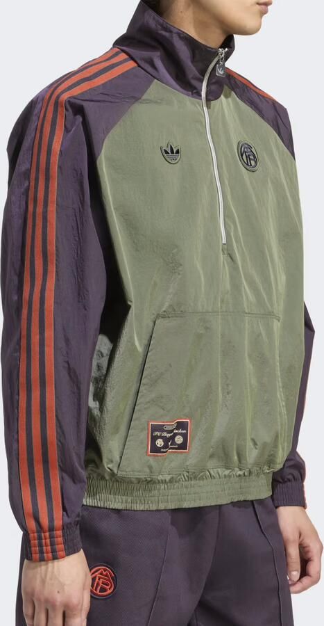 Adidas Originals FC Bayern Munich Icons Jacket Groen- Heren Groen - Foto 5