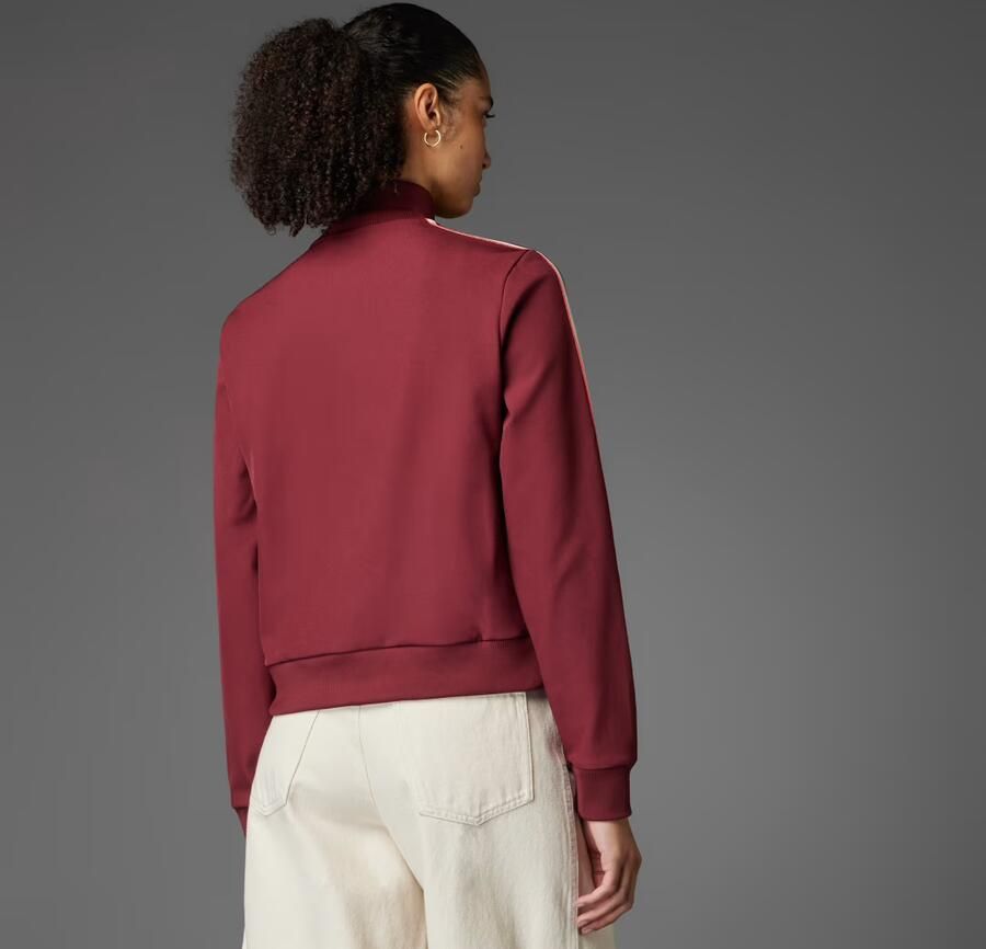 Adidas FC Bayern München Terrace Icons Sportjack Bordeaux- Dames Bordeaux - Foto 5