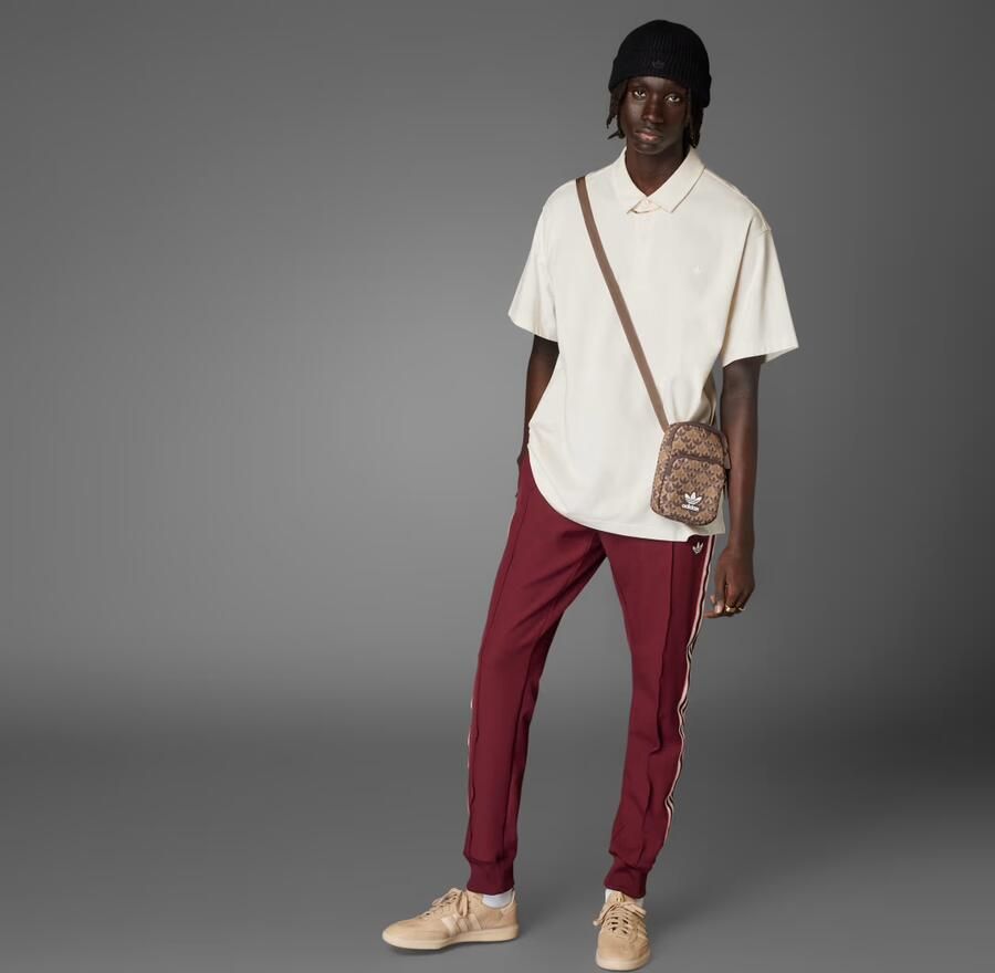 Adidas FC Bayern München Terrace Icons Trainingsbroek Bordeaux- Heren Bordeaux - Foto 5