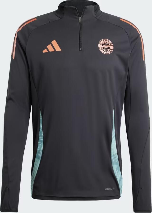 Adidas FC Bayern Munich Training Top Zwart- Heren Zwart - Foto 2