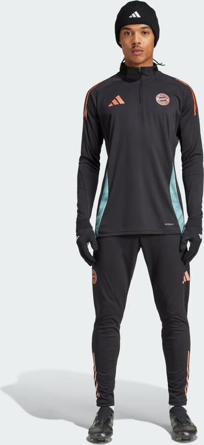 Adidas FC Bayern Munich Training Top Zwart- Heren Zwart - Foto 5