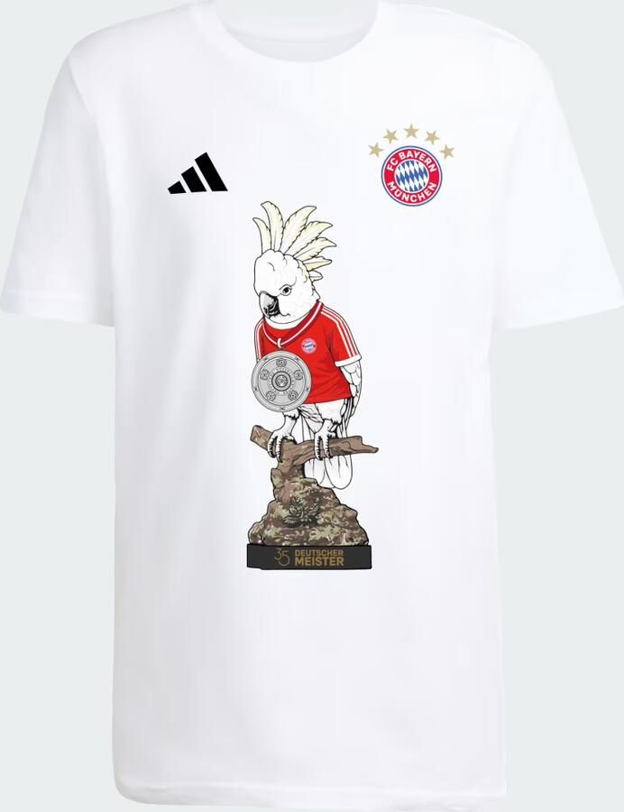 Adidas FCB Bundesliga Kampioen T-shirt Heren - Foto 3