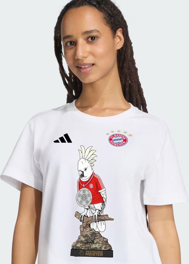 Adidas FCB Bundesliga Kampioen T-shirt Vrouwen - Foto 3