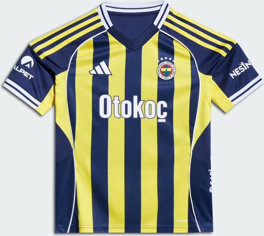Adidas Fenerbahçe 2025 2026 Thuisshirt Kids
