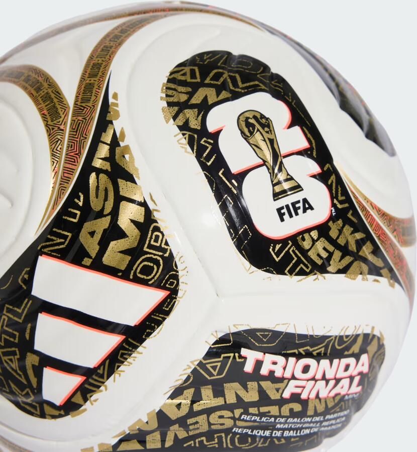 Adidas FIFA Wereldkampioenschap Voetbal 26 Trionda Finals Minivoetbal - Foto 3
