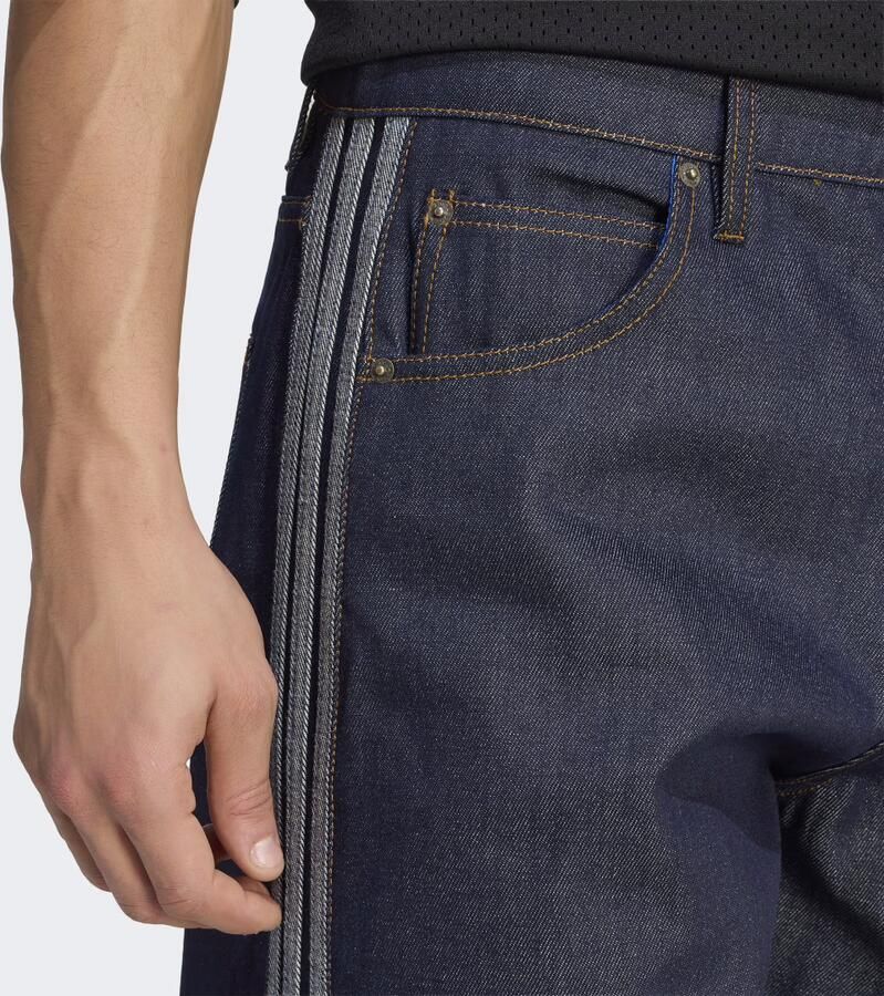 Adidas Originals Firebird Denim Track Pants Blauw- Heren Blauw - Foto 7