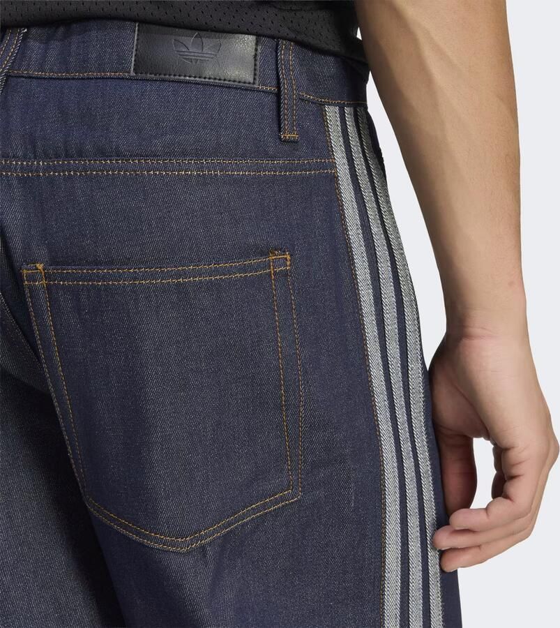 Adidas Originals Firebird Denim Track Pants Blauw- Heren Blauw