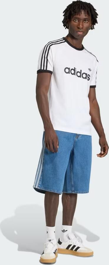 Adidas Originals Firebird Denim Shorts Blauw- Heren Blauw - Foto 7