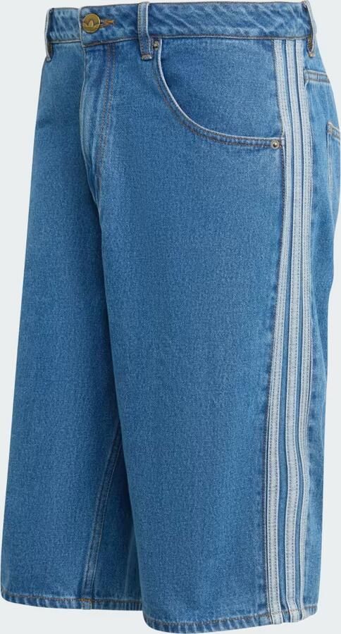 Adidas Originals Firebird Denim Shorts Blauw- Heren Blauw - Foto 6
