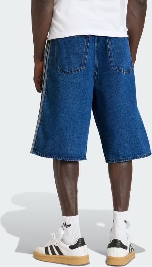 Adidas Originals Firebird Denim Shorts Blauw- Heren Blauw - Foto 4