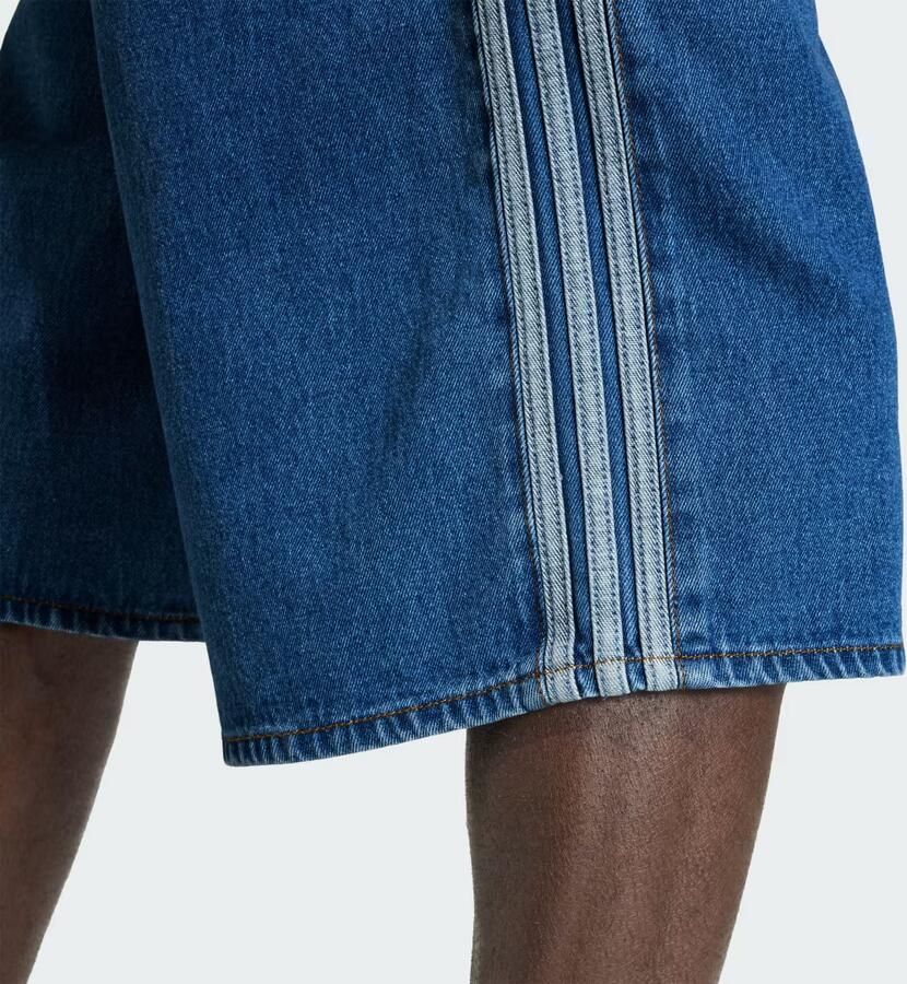Adidas Originals Firebird Denim Shorts Blauw- Heren Blauw - Foto 2