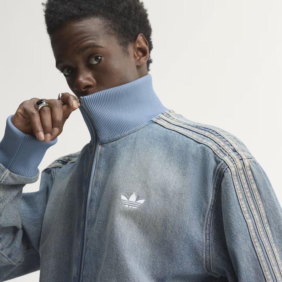 Adidas FIREBIRD ADICOLOR DENIM SPORTJACK - Foto 3