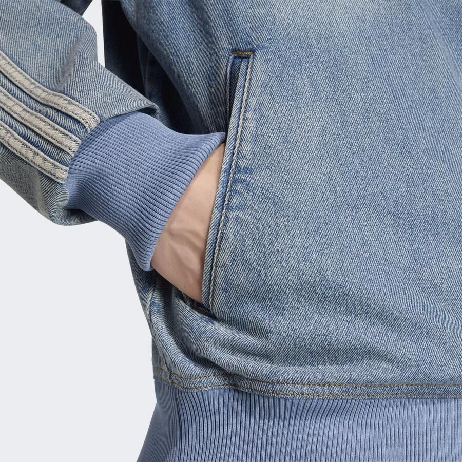 Adidas FIREBIRD ADICOLOR DENIM SPORTJACK - Foto 2