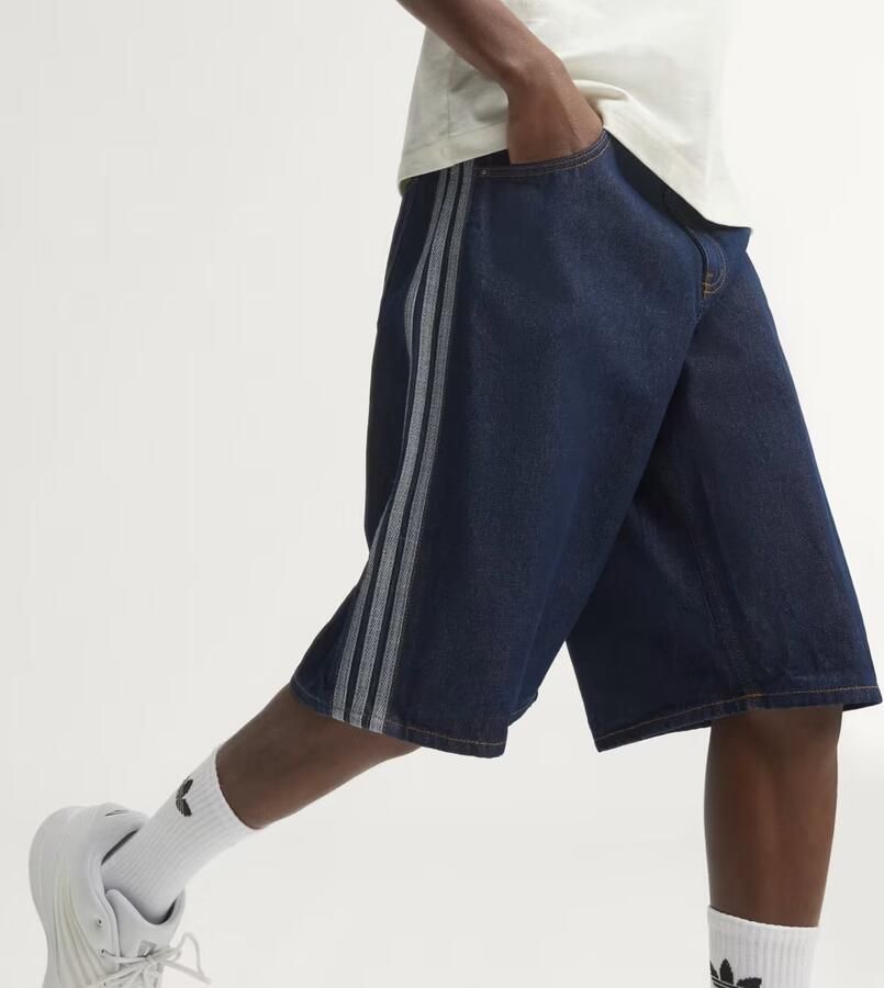 Adidas Originals regular fit korte jeans van puur katoen model 'FIREBIRD SHRT' - Foto 4